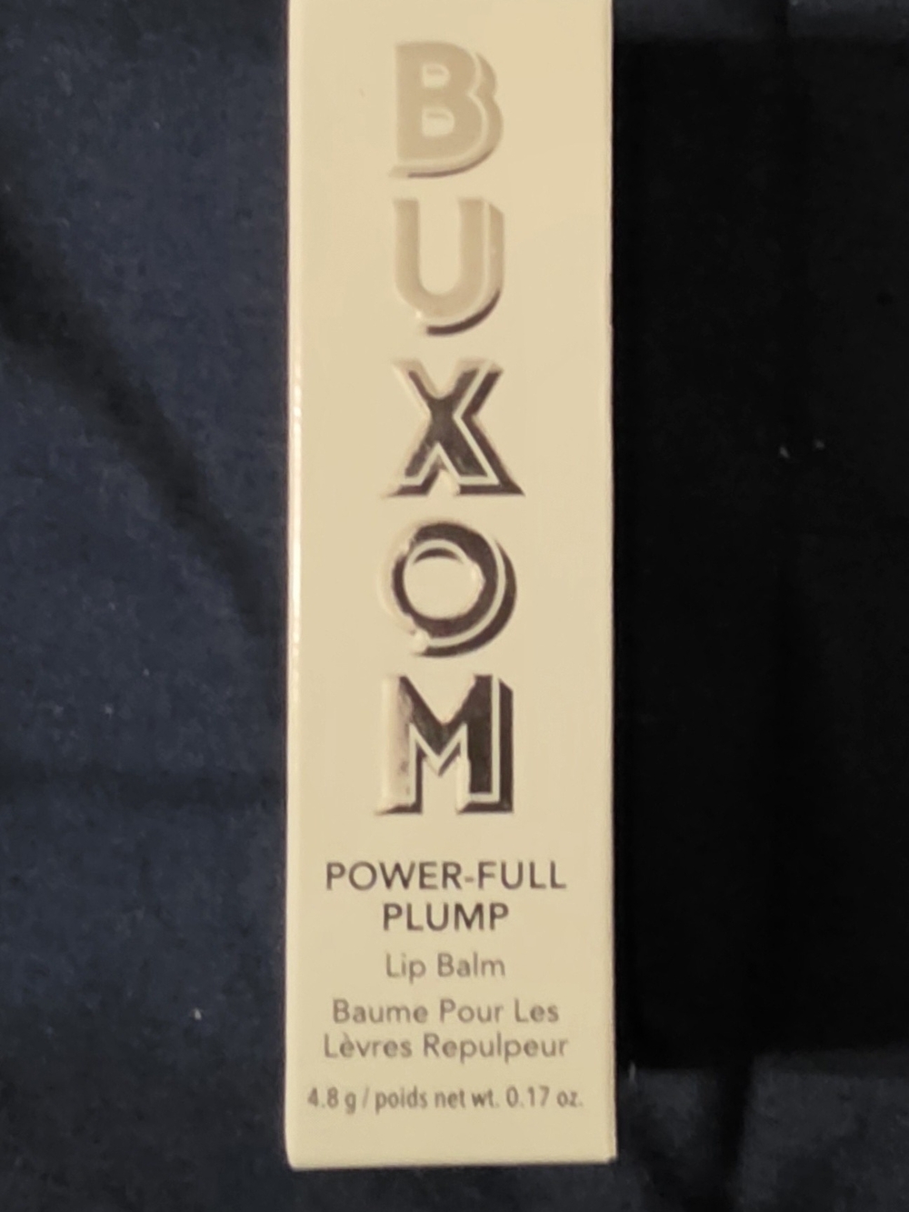 Buxom Power-Full Plump Lip Balm In BIG O Full Size New In Box